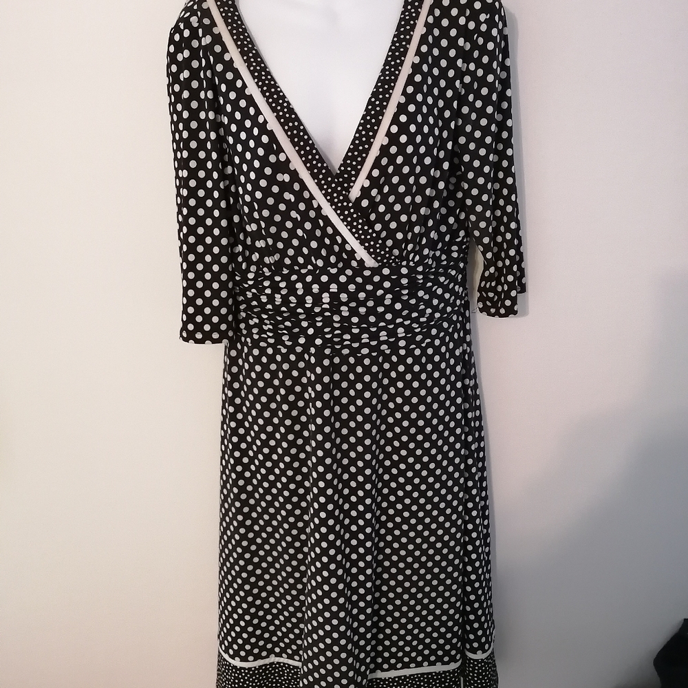 Black and White Dress